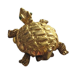 Rare Vtg Helena Rubinstein Heaven Sent  Turtle Perfume Solid Trinket Box Empty